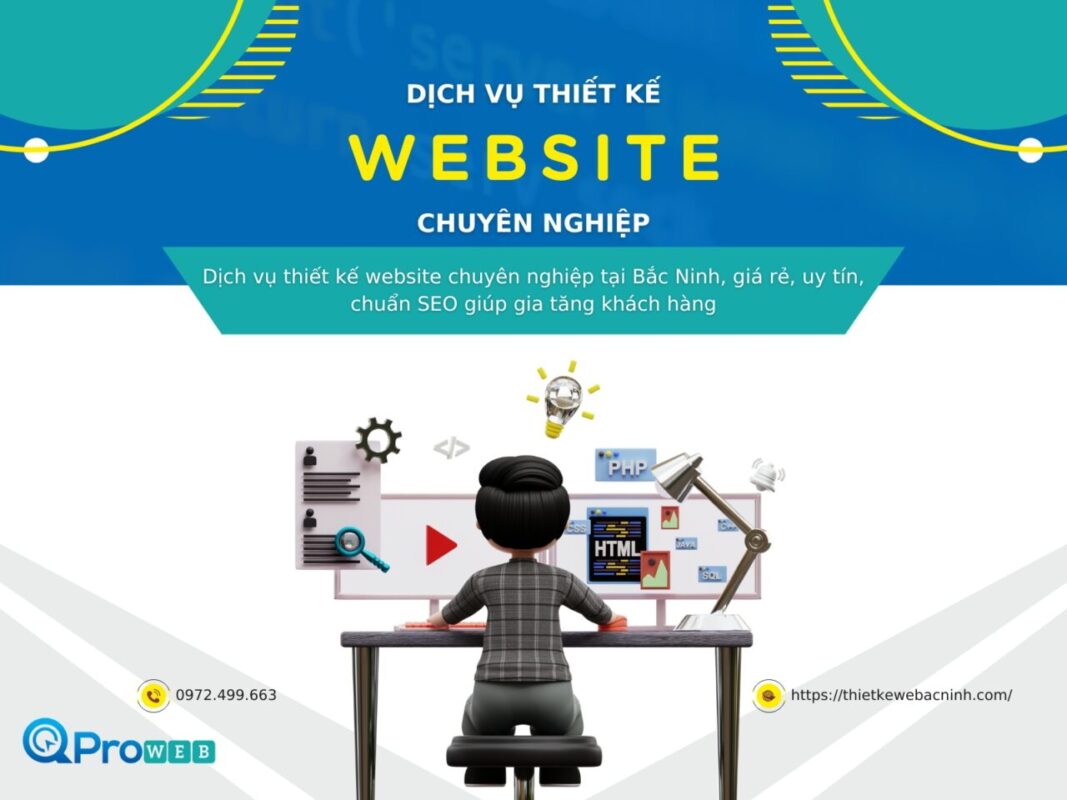 Thiết kế website chuyên nghiệp tại Bắc Ninh